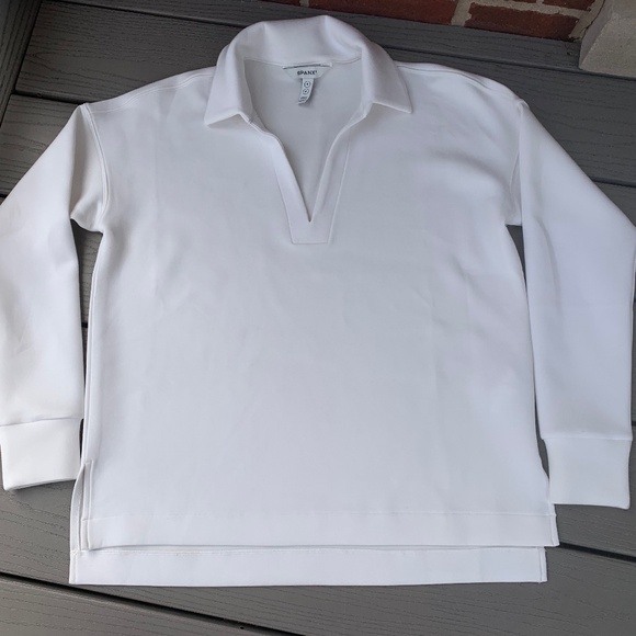 Spanx Air Essentials Polo Top - Picture 5 of 14